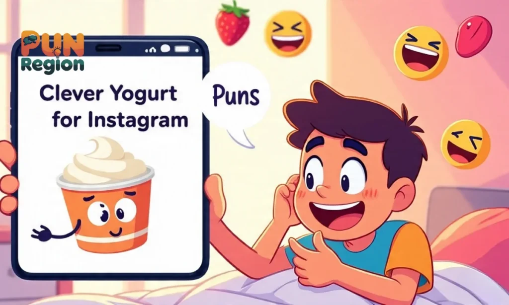 Clever Yogurt Puns for Instagram