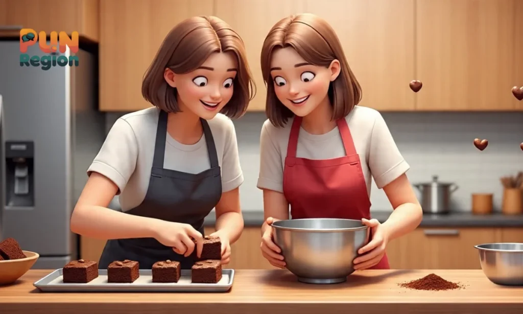 Cute Romantic Brownie Giggles