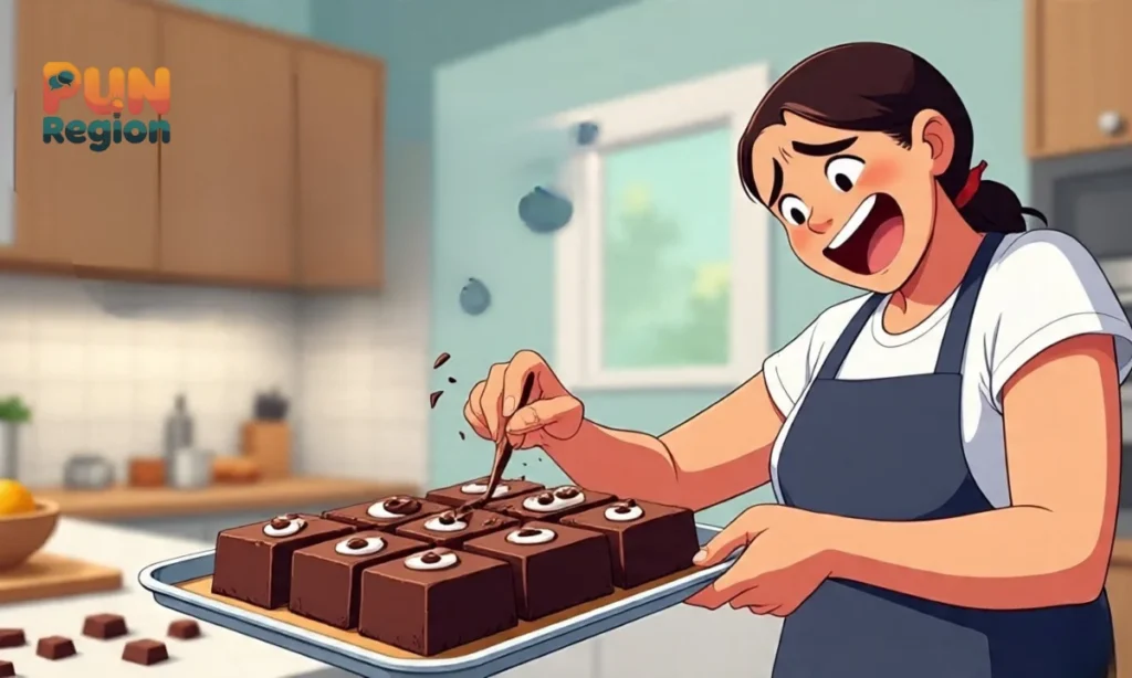 Funny Brownie Puns Captions