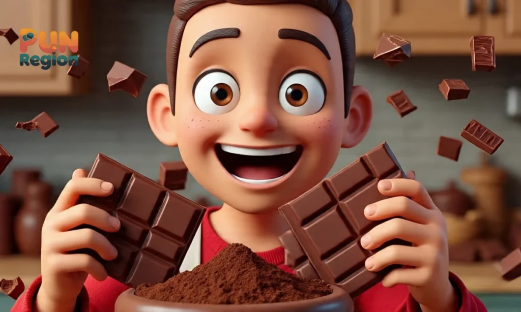 Funny Chocolate Puns Captions