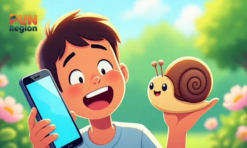 Funny Snail Puns Captions