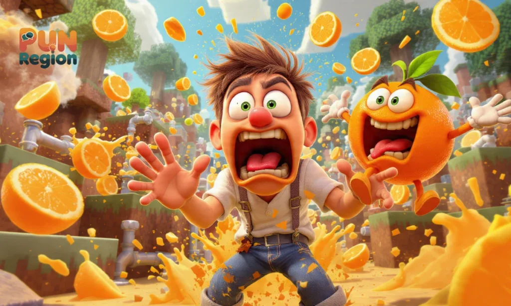 Annoying Orange Puns & Jokes (Mario, Minecraft & Chaos)