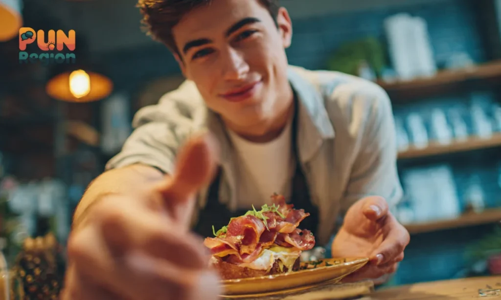 Bacon Puns Captions for Instagram With Emojis