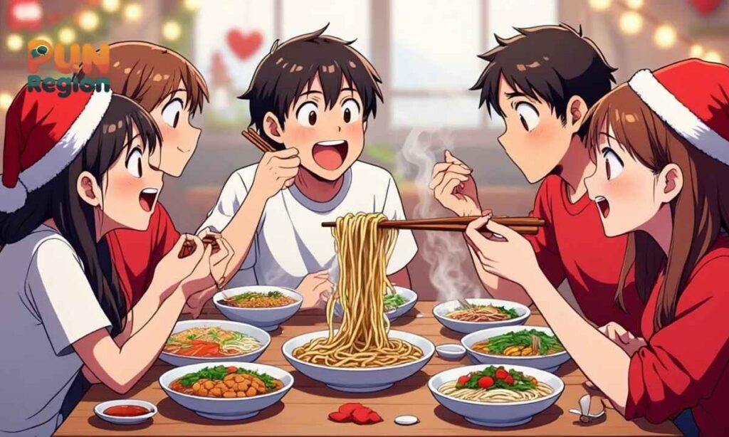 Christmas, Valentine & Friends Noodle Jokes