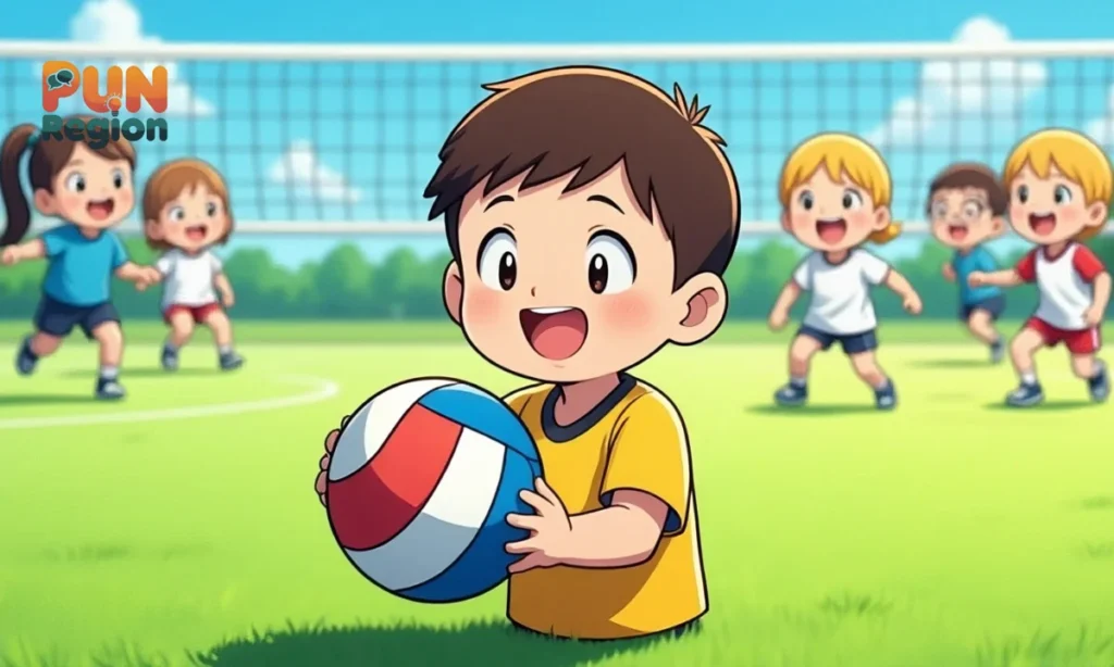 Cute Volleyball Puns for Young Players
