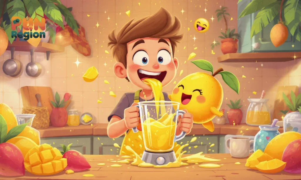 Drink and Smoothie Mango Puns