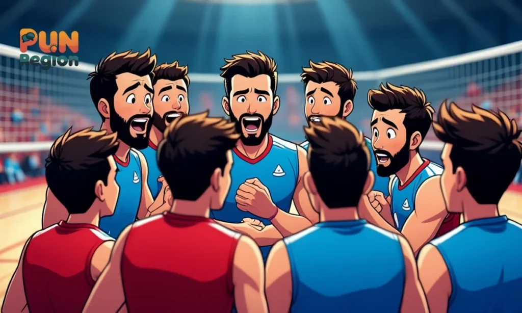 Epic Volleyball Puns for Team Huddles