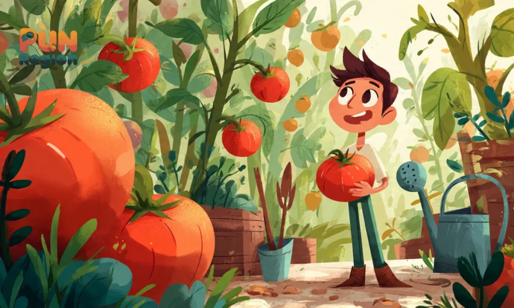 Growing Tomato Humor