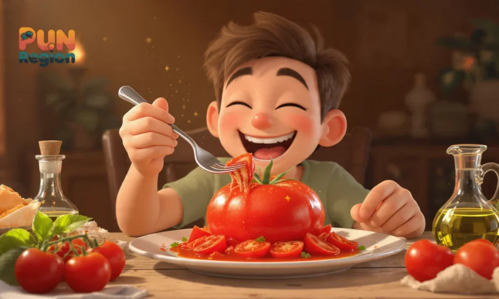 Juicy Tomato Puns for Food Lovers