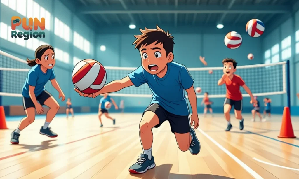 Volleyball Practice Puns