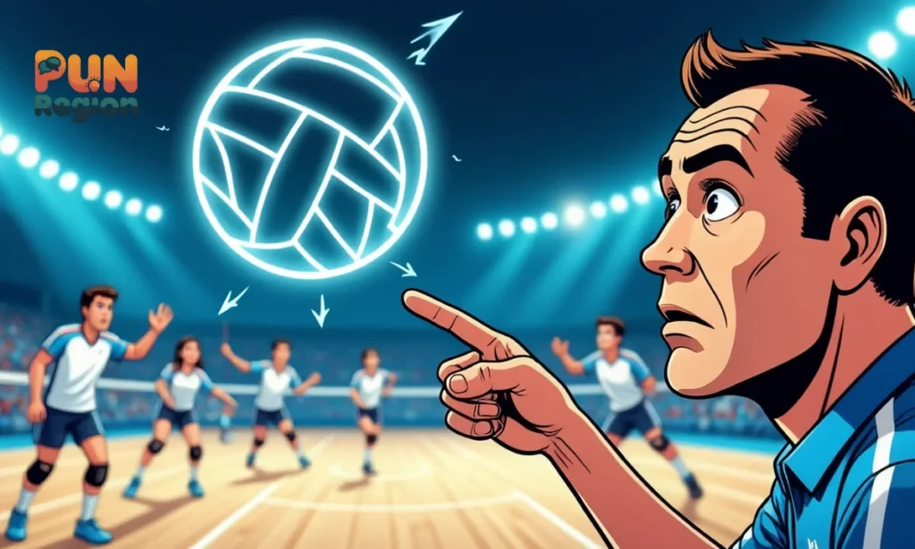 Volleyball Strategy Puns