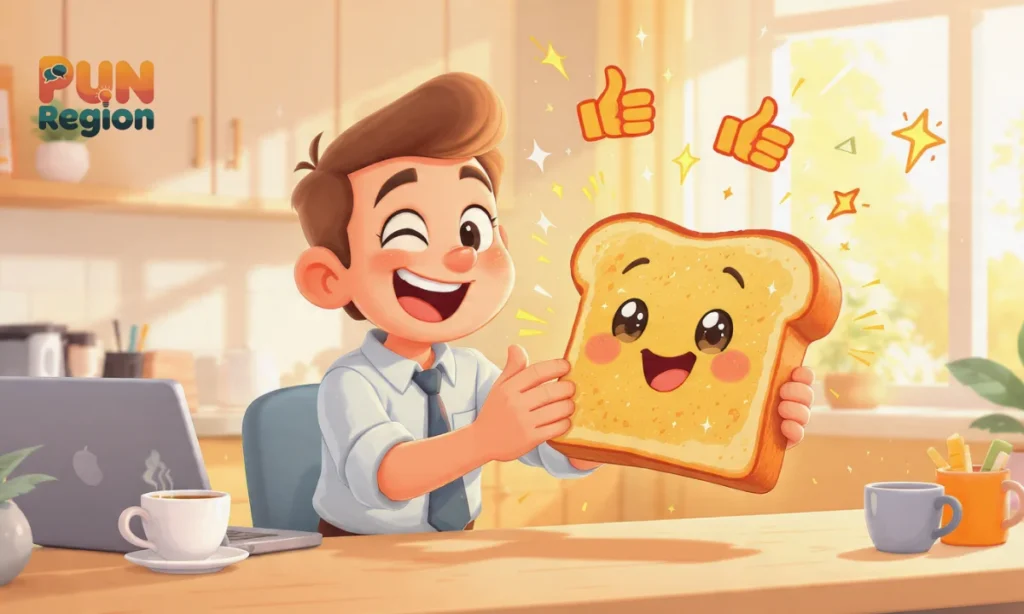 Work and Office Toast Puns for Morning Motivation