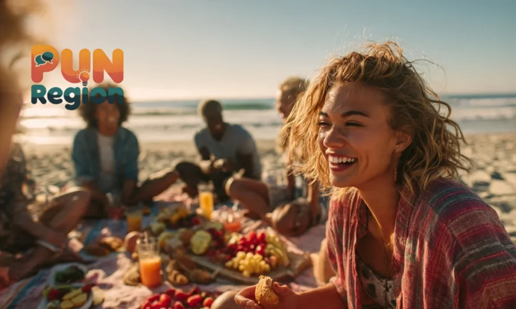 Beach Picnic Puns Fun