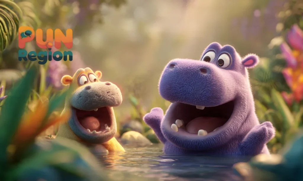 Cute Hippo Puns