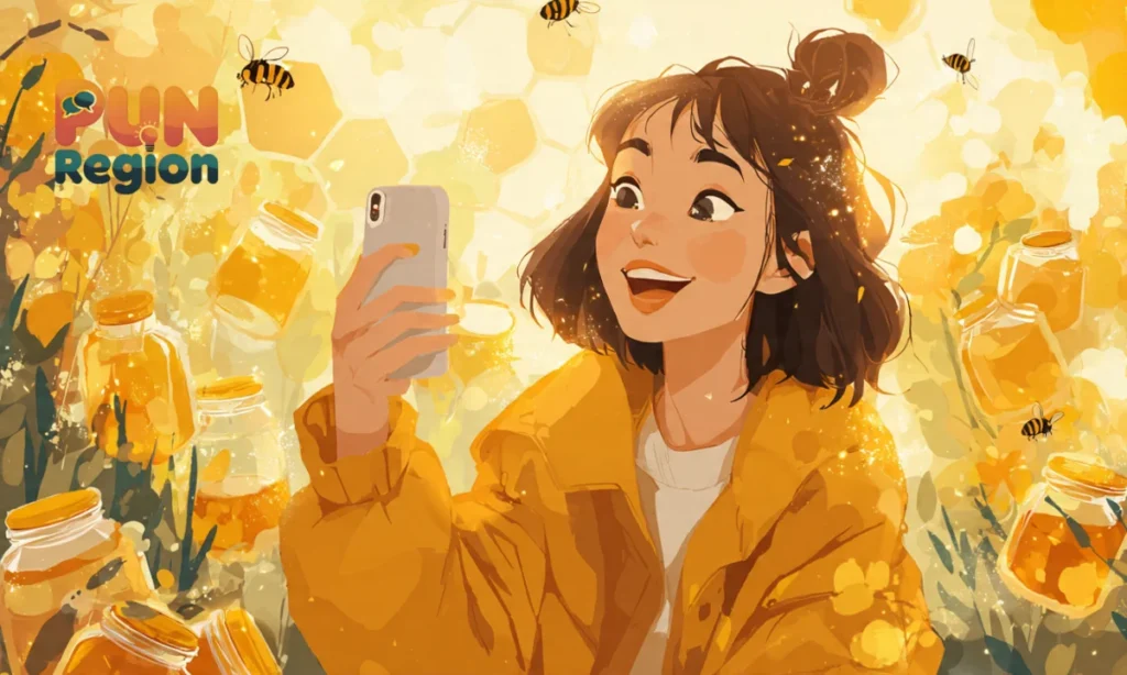 Punny Honey Captions for Social Media