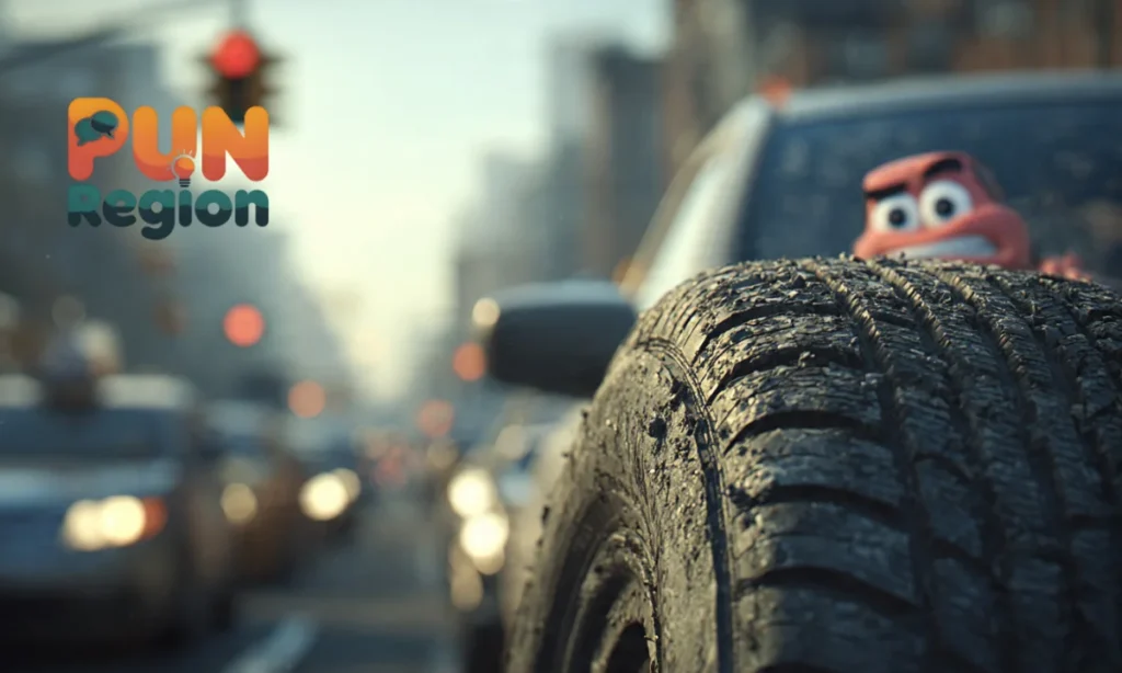 Traffic & Tire Jokes