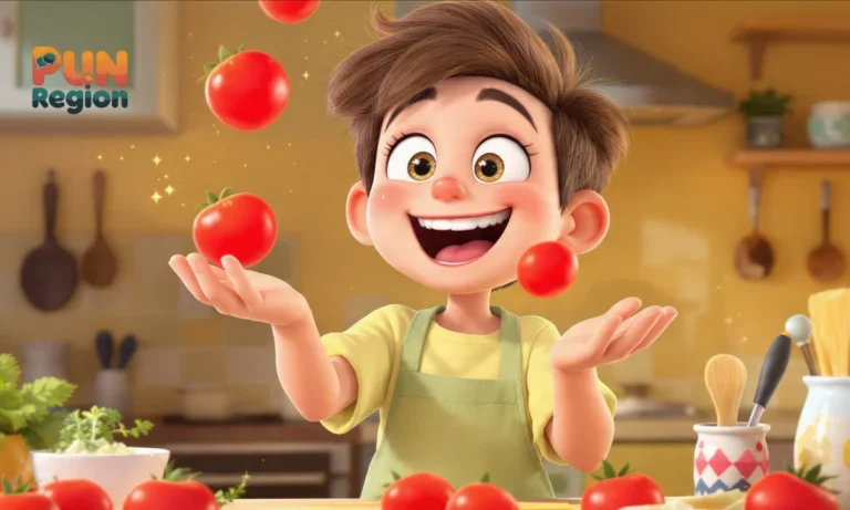 Tomato Puns 600+ Funny Juicy Jokes and Captions