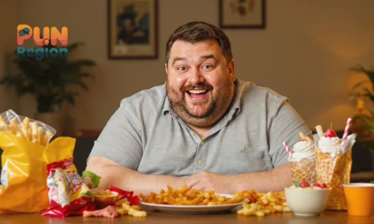 Fat Puns 600+ Funny Jokes, One-Liners and Captions 